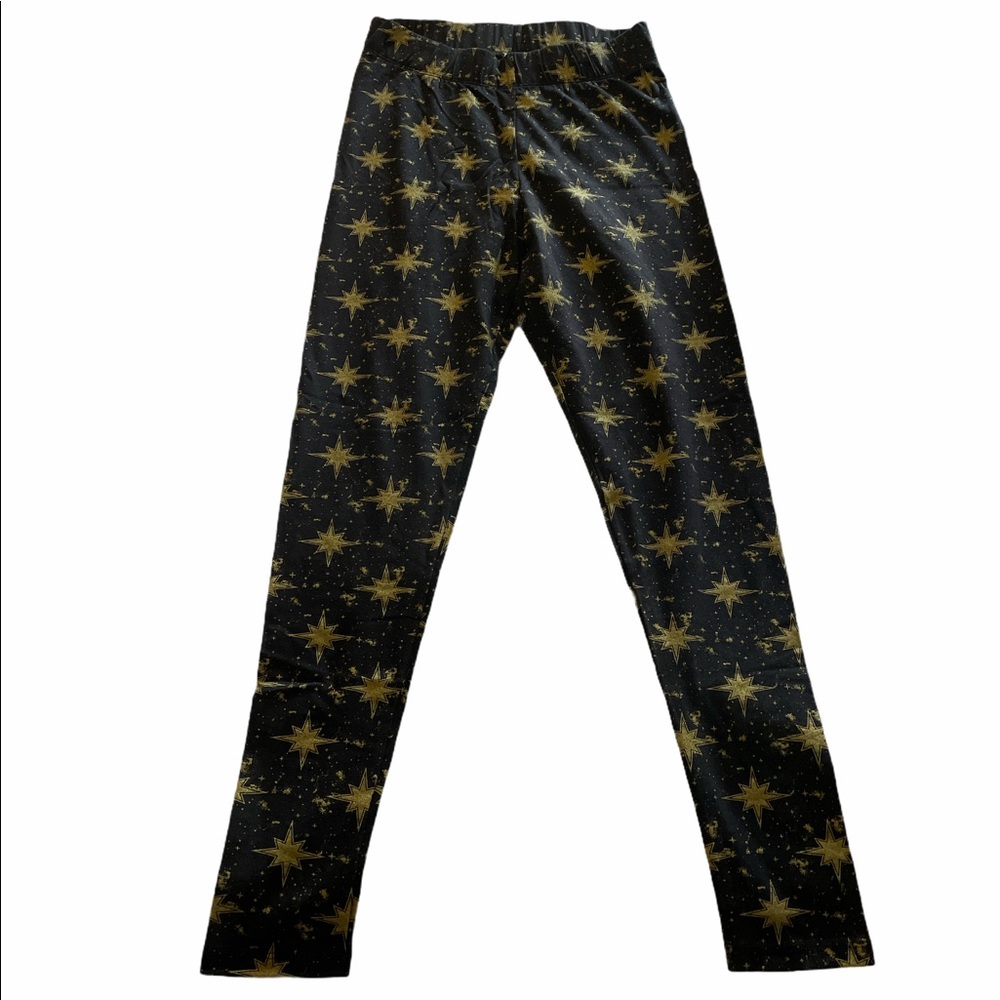 We Love Fine Marvel Gold Star Leggings XL